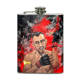 Фляга с принтом Tony Ferguson в городе Новоалтайск, металлический корпус | емкость 0,22 л, размер 125 х 94 мм. Виниловая наклейка запечатывается полностью | ferguson | mma | tony | tony ferguson | ufs | боец | мма | тони | тони фергюсон | фергюсон | эль кукуй