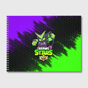 Альбом для рисования с принтом BRAWL STARS VIRUS 8-BIT в городе Новоалтайск, 100% бумага
 | матовая бумага, плотность 200 мг. | Тематика изображения на принте: 8 bit | 8 бит | bibi | brawl stars | crow | el brown | leon | leon shark | max | mr.p | sally leon | shark | stars | virus | werewolf | акула | биби | вирус | ворон | леон | оборотень | пингвин