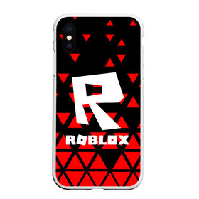 Чехол для iPhone XS Max матовый с принтом Roblox в городе Новоалтайск, Силикон | Область печати: задняя сторона чехла, без боковых панелей | game | roblox | блок | игра | игрушка | лего | майнкрафт | персонажи | персонажи из кубиков | роблокс | робот