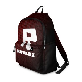 Рюкзак 3D с принтом Roblox. в городе Новоалтайск, 100% полиэстер | лямки с регулируемой длиной, сверху петелька, чтобы рюкзак можно было повесить на вешалку. Основное отделение закрывается на молнию, как и внешний карман. Внутри два дополнительных кармана, один из которых закрывается на молнию. По бокам два дополнительных кармашка | Тематика изображения на принте: game | roblox | блок | игра | игрушка | лего | майнкрафт | персонажи | персонажи из кубиков | роблокс | робот