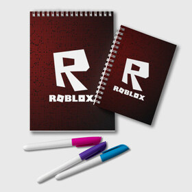 Блокнот с принтом Roblox в городе Новоалтайск, 100% бумага | 48 листов, плотность листов — 60 г/м2, плотность картонной обложки — 250 г/м2. Листы скреплены удобной пружинной спиралью. Цвет линий — светло-серый
 | Тематика изображения на принте: game | roblox | блок | игра | игрушка | лего | майнкрафт | персонажи | персонажи из кубиков | роблокс | робот