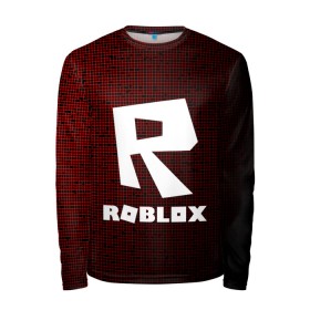 Мужской лонгслив 3D с принтом Roblox. в городе Новоалтайск, 100% полиэстер | длинные рукава, круглый вырез горловины, полуприлегающий силуэт | game | roblox | блок | игра | игрушка | лего | майнкрафт | персонажи | персонажи из кубиков | роблокс | робот