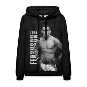 Мужская толстовка 3D с принтом EL CUCUY Tony Ferguson в городе Новоалтайск, 100% полиэстер | двухслойный капюшон со шнурком для регулировки, мягкие манжеты на рукавах и по низу толстовки, спереди карман-кенгуру с мягким внутренним слоем. | el cucuy | ferguson | mma | tony | tony ferguson | ufc | арманн | бокс | борьба | джиу джитсу | кукуй | тони | тони фергюсон | фергюсон | эль | эль кукуй | энтони