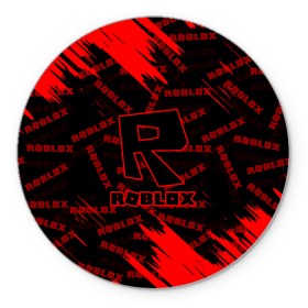 Коврик для мышки круглый с принтом Roblox. в городе Новоалтайск, резина и полиэстер | круглая форма, изображение наносится на всю лицевую часть | Тематика изображения на принте: game | roblox | блок | игра | игрушка | лего | майнкрафт | персонажи | персонажи из кубиков | роблокс | робот