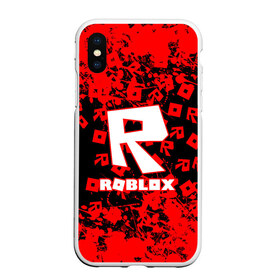 Чехол для iPhone XS Max матовый с принтом Roblox в городе Новоалтайск, Силикон | Область печати: задняя сторона чехла, без боковых панелей | game | roblox | блок | игра | игрушка | лего | майнкрафт | персонажи | персонажи из кубиков | роблокс | робот