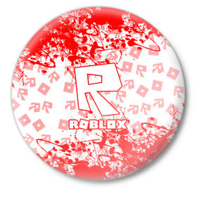 Значок с принтом Roblox. в городе Новоалтайск,  металл | круглая форма, металлическая застежка в виде булавки | game | roblox | блок | игра | игрушка | лего | майнкрафт | персонажи | персонажи из кубиков | роблокс | робот