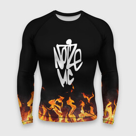 Мужской рашгард 3D с принтом Noize MC в городе Новоалтайск,  |  | hip hop | noize | noize mc | rap | музыка | нойз | нойз мс | реп | рэп | хип хоп