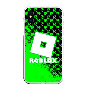 Чехол для iPhone XS Max матовый с принтом Roblox в городе Новоалтайск, Силикон | Область печати: задняя сторона чехла, без боковых панелей | game | roblox | блок | игра | игрушка | лего | майнкрафт | персонажи | персонажи из кубиков | роблокс | робот