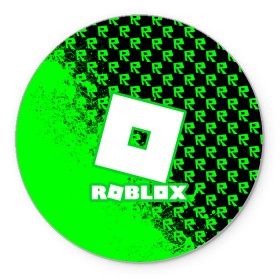 Коврик для мышки круглый с принтом Roblox. в городе Новоалтайск, резина и полиэстер | круглая форма, изображение наносится на всю лицевую часть | Тематика изображения на принте: game | roblox | блок | игра | игрушка | лего | майнкрафт | персонажи | персонажи из кубиков | роблокс | робот