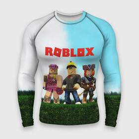 Мужской рашгард 3D с принтом ROBLOX в городе Новоалтайск,  |  | roblox | игра | компьютерная игра | логотип | онлайн | онлайн игра | роблакс | роблокс