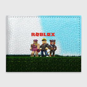 Обложка для студенческого билета с принтом ROBLOX в городе Новоалтайск, натуральная кожа | Размер: 11*8 см; Печать на всей внешней стороне | Тематика изображения на принте: roblox | игра | компьютерная игра | логотип | онлайн | онлайн игра | роблакс | роблокс