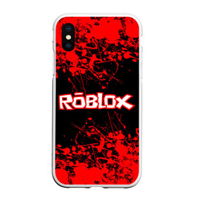 Чехол для iPhone XS Max матовый с принтом Roblox в городе Новоалтайск, Силикон | Область печати: задняя сторона чехла, без боковых панелей | game | roblox | блок | игра | игрушка | лего | майнкрафт | персонажи | персонажи из кубиков | роблокс | робот