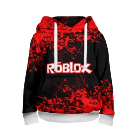 Детская толстовка 3D с принтом Roblox. в городе Новоалтайск, 100% полиэстер | двухслойный капюшон со шнурком для регулировки, мягкие манжеты на рукавах и по низу толстовки, спереди карман-кенгуру с мягким внутренним слоем | Тематика изображения на принте: game | roblox | блок | игра | игрушка | лего | майнкрафт | персонажи | персонажи из кубиков | роблокс | робот