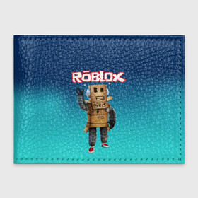 Обложка для студенческого билета с принтом ROBLOX в городе Новоалтайск, натуральная кожа | Размер: 11*8 см; Печать на всей внешней стороне | Тематика изображения на принте: roblox | игра | компьютерная игра | логотип | онлайн | онлайн игра | роблакс | роблокс