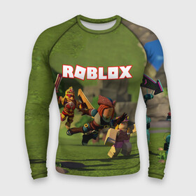 Мужской рашгард 3D с принтом ROBLOX в городе Новоалтайск,  |  | roblox | игра | компьютерная игра | логотип | онлайн | онлайн игра | роблакс | роблокс