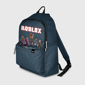 Рюкзак 3D с принтом ROBLOX в городе Новоалтайск, 100% полиэстер | лямки с регулируемой длиной, сверху петелька, чтобы рюкзак можно было повесить на вешалку. Основное отделение закрывается на молнию, как и внешний карман. Внутри два дополнительных кармана, один из которых закрывается на молнию. По бокам два дополнительных кармашка | roblox | игра | компьютерная игра | логотип | онлайн | онлайн игра | роблакс | роблокс