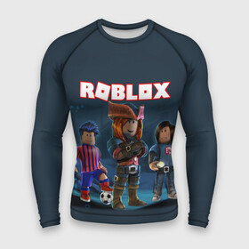 Мужской рашгард 3D с принтом ROBLOX в городе Новоалтайск,  |  | roblox | игра | компьютерная игра | логотип | онлайн | онлайн игра | роблакс | роблокс