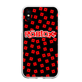 Чехол для iPhone XS Max матовый с принтом Roblox в городе Новоалтайск, Силикон | Область печати: задняя сторона чехла, без боковых панелей | game | roblox | блок | игра | игрушка | лего | майнкрафт | персонажи | персонажи из кубиков | роблокс | робот
