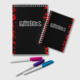 Блокнот с принтом Roblox в городе Новоалтайск, 100% бумага | 48 листов, плотность листов — 60 г/м2, плотность картонной обложки — 250 г/м2. Листы скреплены удобной пружинной спиралью. Цвет линий — светло-серый
 | Тематика изображения на принте: game | roblox | блок | игра | игрушка | лего | майнкрафт | персонажи | персонажи из кубиков | роблокс | робот