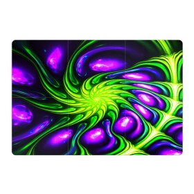 Магнитный плакат 3Х2 с принтом NEON&ACID в городе Новоалтайск, Полимерный материал с магнитным слоем | 6 деталей размером 9*9 см | abstract | abstraction | color | fractal | geometry | paitnt | polygon | polygonal | psy | абстракция | геометрия | краски | неоновые | полигоны | психоделика | фрактал