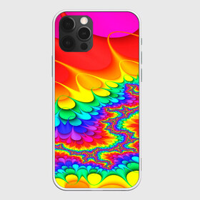 Чехол для iPhone 12 Pro Max с принтом TIE-DYE в городе Новоалтайск, Силикон |  | Тематика изображения на принте: abstract | abstraction | color | fractal | geometry | paitnt | polygon | polygonal | psy | абстракция | геометрия | краски | неоновые | полигоны | психоделика | фрактал