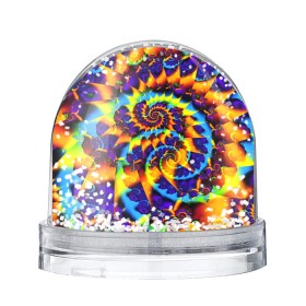 Снежный шар с принтом TIE-DYE COLOR в городе Новоалтайск, Пластик | Изображение внутри шара печатается на глянцевой фотобумаге с двух сторон | abstract | abstraction | color | fractal | geometry | paitnt | polygon | polygonal | psy | абстракция | геометрия | краски | неоновые | полигоны | психоделика | фрактал