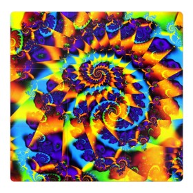 Магнитный плакат 3Х3 с принтом TIE-DYE COLOR в городе Новоалтайск, Полимерный материал с магнитным слоем | 9 деталей размером 9*9 см | abstract | abstraction | color | fractal | geometry | paitnt | polygon | polygonal | psy | абстракция | геометрия | краски | неоновые | полигоны | психоделика | фрактал