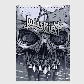 Скетчбук с принтом Judas Priest в городе Новоалтайск, 100% бумага
 | 48 листов, плотность листов — 100 г/м2, плотность картонной обложки — 250 г/м2. Листы скреплены сверху удобной пружинной спиралью | breaking the law | judas priest | live | painkiller | гленн типтон | грув | метал | роб хэлфорд | рок | тим оуэнс | хард | хеви