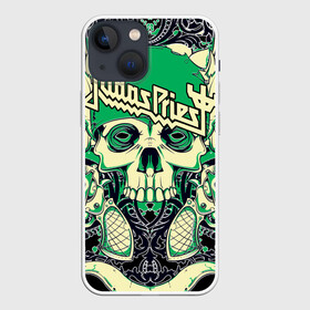Чехол для iPhone 13 mini с принтом JUDAS PRIEST | ДЖУДАС ПРИСТ в городе Новоалтайск,  |  | breaking the law | judas priest | live | painkiller | гленн типтон | грув | метал | роб хэлфорд | рок | тим оуэнс | хард | хеви