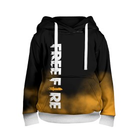 Детская толстовка 3D с принтом Free fire в городе Новоалтайск, 100% полиэстер | двухслойный капюшон со шнурком для регулировки, мягкие манжеты на рукавах и по низу толстовки, спереди карман-кенгуру с мягким внутренним слоем | free fire | freefire | игра free fire | игра фрифаер | фри файр | фрифаер