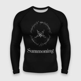 Мужской рашгард 3D с принтом Summoning в городе Новоалтайск,  |  | blackmetal | атмосферный | властелин колец | дарк эмбиент | михаэль «силениус» грегор | рихард «протектор» ледерер