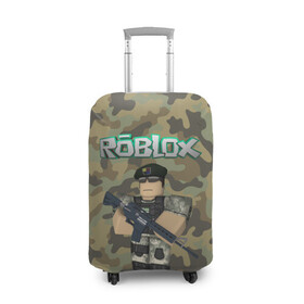 Чехол для чемодана 3D с принтом Roblox 23 February Camouflage в городе Новоалтайск, 86% полиэфир, 14% спандекс | двустороннее нанесение принта, прорези для ручек и колес | 23 февраля | game | game roblox | logo roblox | online game | r | roblox | день защитника | день защитника отечества | игра | игра роблокс | лого | лого роблокс | логотип | надпись | онлайн игра | онлайн игра роблокс | роблокс
