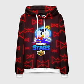 Мужская толстовка 3D с принтом Brawl Stars Mr P в городе Новоалтайск, 100% полиэстер | двухслойный капюшон со шнурком для регулировки, мягкие манжеты на рукавах и по низу толстовки, спереди карман-кенгуру с мягким внутренним слоем. | bo | brawl stars | crow | daryl | dynamike | frank | max | mister p | mortis | sally | sandy | shark leon | spike | акула леон | бо | бравл старс | динамайк | макс | мистер пи | мортис | мр.пи | спайк | сэнди | фрэнк