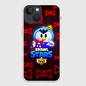 Чехол для iPhone 13 mini с принтом Brawl Stars Mr.P в городе Новоалтайск,  |  | Тематика изображения на принте: bo | brawl stars | crow | daryl | dynamike | frank | max | mister p | mortis | sally | sandy | shark leon | spike | акула леон | бо | бравл старс | динамайк | макс | мистер пи | мортис | мр.пи | спайк | сэнди | фрэнк