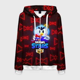 Мужская толстовка 3D на молнии с принтом Brawl Stars Mr P в городе Новоалтайск, 100% полиэстер | длина до линии бедра, манжеты и пояс оформлены мягкой тканевой резинкой, двухслойный капюшон со шнурком для регулировки, спереди молния, по бокам два кармана | bo | brawl stars | crow | daryl | dynamike | frank | max | mister p | mortis | sally | sandy | shark leon | spike | акула леон | бо | бравл старс | динамайк | макс | мистер пи | мортис | мр.пи | спайк | сэнди | фрэнк