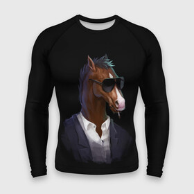 Мужской рашгард 3D с принтом БоДжек Арт 2 в городе Новоалтайск,  |  | art | bojack horseman | cartoon | netflix | retro | retrowave | бо джек | кино | конь боджек | мультики | мультфильмы | нетфликс | ретро | ретровейв | сериалы