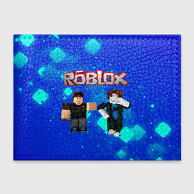 Обложка для студенческого билета с принтом ROBLOX в городе Новоалтайск, натуральная кожа | Размер: 11*8 см; Печать на всей внешней стороне | Тематика изображения на принте: games | roblox | игры | роблокс