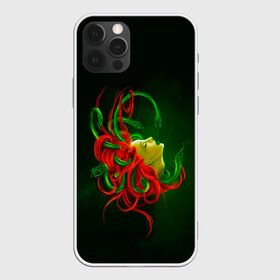 Чехол для iPhone 12 Pro Max с принтом Медуза Горгона в городе Новоалтайск, Силикон |  | Тематика изображения на принте: art | green | monster | арт | боги | волосы | герой | горгона | девушка | злодей | змея | медуза | миф | мифическая | мифология | монстр | персонаж | прикольная | сказка | фантастика | фэнтези