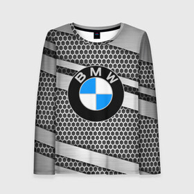 Женский лонгслив 3D с принтом BMW в городе Новоалтайск, 100% полиэстер | длинные рукава, круглый вырез горловины, полуприлегающий силуэт | amg | auto | bmw | honda | jdm | mercedes | nissan | porsche | racing | sport | toyota | автомобил | автомобильные | киа | лексус | марка | машины | митсубиси | ниссан | порше | спорт | субару | тесла | тойота | хонда