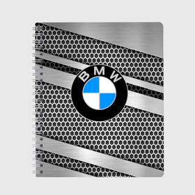 Тетрадь с принтом BMW в городе Новоалтайск, 100% бумага | 48 листов, плотность листов — 60 г/м2, плотность картонной обложки — 250 г/м2. Листы скреплены сбоку удобной пружинной спиралью. Уголки страниц и обложки скругленные. Цвет линий — светло-серый
 | amg | auto | bmw | honda | jdm | mercedes | nissan | porsche | racing | sport | toyota | автомобил | автомобильные | киа | лексус | марка | машины | митсубиси | ниссан | порше | спорт | субару | тесла | тойота | хонда