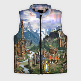 Мужской жилет утепленный 3D с принтом HEROES в городе Новоалтайск,  |  | angel | armor | artwork | creature | dragon | fantasy | fantasy art | game | griffin | heroes | heroes maps | heroes of might and magic | knight | might and magic | sword | warriors | weapon | wings | герои | к