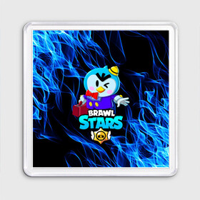 Магнит 55*55 с принтом BRAWL STARS MR.P | БРАВЛ СТАРС МР.ПИ в городе Новоалтайск, Пластик | Размер: 65*65 мм; Размер печати: 55*55 мм | Тематика изображения на принте: 8 bit | 8 бит | bibi | brawl stars | crow | el brown | leon | leon shark | max | mr.p | sally leon | shark | stars | virus | werewolf | акула | биби | вирус | ворон | леон | оборотень | пингвин