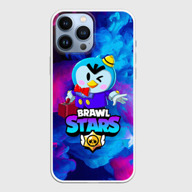 Чехол для iPhone 13 Pro Max с принтом BRAWL STARS MR.P в городе Новоалтайск,  |  | Тематика изображения на принте: 8 bit | 8 бит | bibi | brawl stars | crow | el brown | leon | leon shark | max | mr.p | sally leon | shark | stars | virus | werewolf | акула | биби | вирус | ворон | леон | оборотень | пингвин