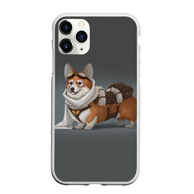 Чехол для iPhone 11 Pro Max матовый с принтом КОРГИ ПИЛОТ в городе Новоалтайск, Силикон |  | Тематика изображения на принте: animals | corgi | dogs | pets | puppies | queen | животные | корги | королева | песики | питомцы | собаки | щенки