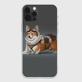Чехол для iPhone 12 Pro Max с принтом КОРГИ ПИЛОТ в городе Новоалтайск, Силикон |  | Тематика изображения на принте: animals | corgi | dogs | pets | puppies | queen | животные | корги | королева | песики | питомцы | собаки | щенки