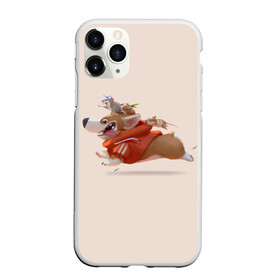 Чехол для iPhone 11 Pro Max матовый с принтом КОРГИ И МЫШАТА в городе Новоалтайск, Силикон |  | Тематика изображения на принте: animals | corgi | dogs | pets | puppies | queen | животные | корги | королева | песики | питомцы | собаки | щенки