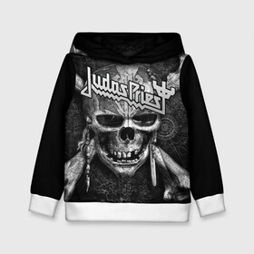 Детская толстовка 3D с принтом Judas Priest в городе Новоалтайск, 100% полиэстер | двухслойный капюшон со шнурком для регулировки, мягкие манжеты на рукавах и по низу толстовки, спереди карман-кенгуру с мягким внутренним слоем | breaking the law | judas priest | live | painkiller | гленн типтон | грув | метал | роб хэлфорд | рок | тим оуэнс | хард | хеви