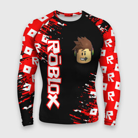 Мужской рашгард 3D с принтом ROBLOX. в городе Новоалтайск,  |  | game | gamer | logo | minecraft | roblox | simulator | игра | конструктор | лого | симулятор | строительство | фигура