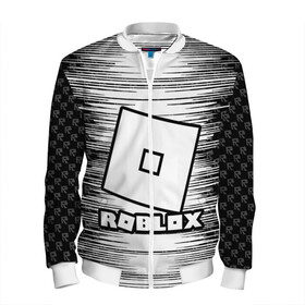 Мужской бомбер 3D с принтом Roblox. в городе Новоалтайск, 100% полиэстер | застегивается на молнию, по бокам два кармана без застежек, по низу бомбера и на воротнике - эластичная резинка | game | roblox | блок | игра | игрушка | лего | майнкрафт | персонажи | персонажи из кубиков | роблокс | робот
