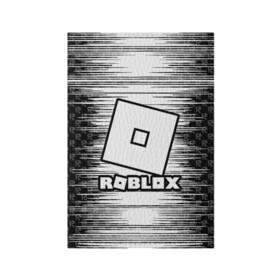 Обложка для паспорта матовая кожа с принтом Roblox. в городе Новоалтайск, натуральная матовая кожа | размер 19,3 х 13,7 см; прозрачные пластиковые крепления | Тематика изображения на принте: game | roblox | блок | игра | игрушка | лего | майнкрафт | персонажи | персонажи из кубиков | роблокс | робот